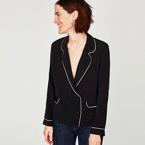 Zara crossover pajama blouse Sz S SOLD OUT